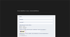 Desktop Screenshot of newsletter.dgdiffusion.com
